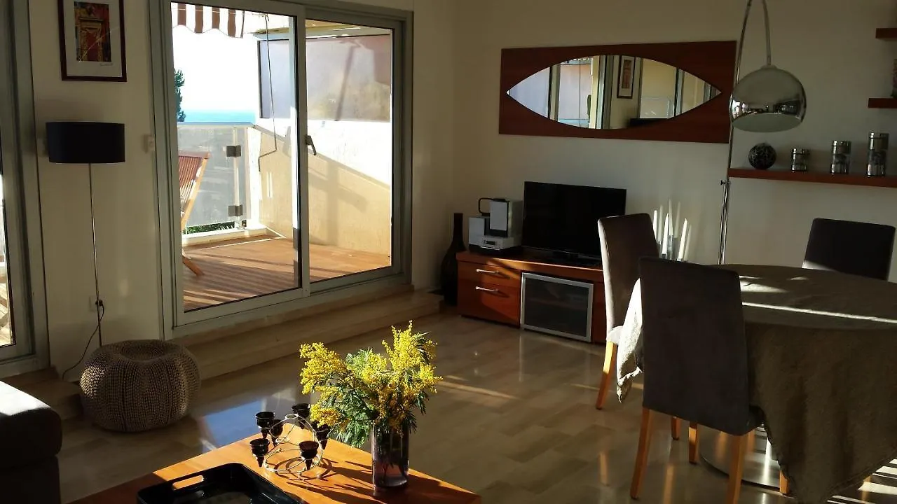 Très bel appartement vue mer à Nice